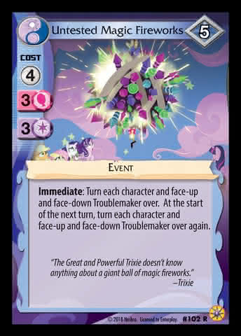 Untested Magic Fireworks
