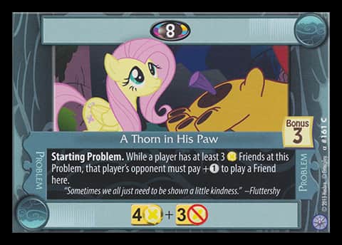 A Thorn in His Paw