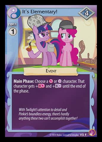 It's Elementary!